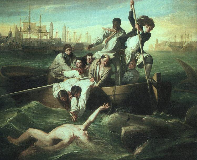 John Singleton Copley Watson and the Shark China oil painting art